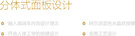 分體式面板設計